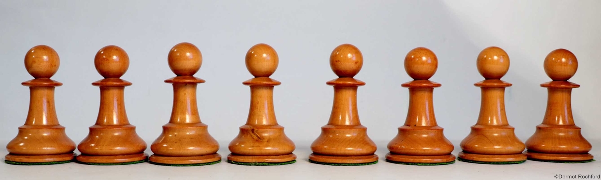 Antique Jaques Chess Set