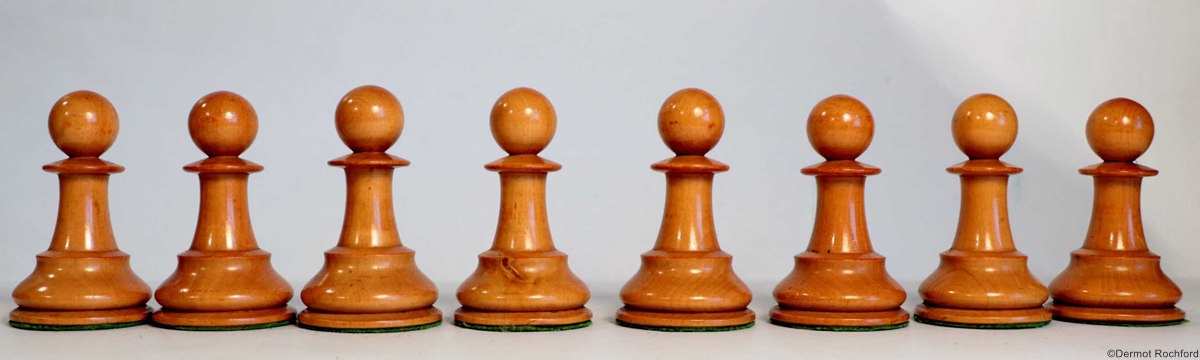 Antique Jaques Chess Set