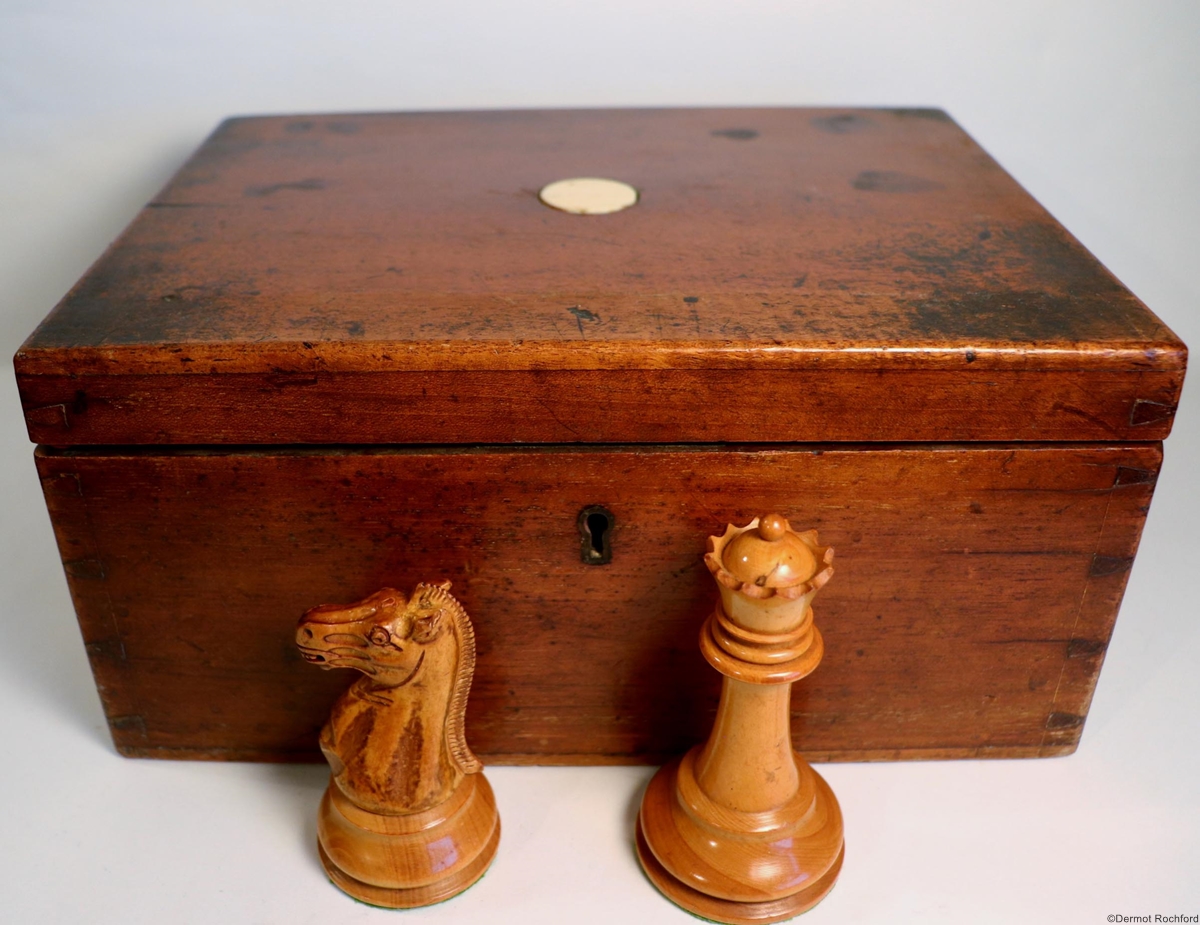 Antique Jaques Chess Set