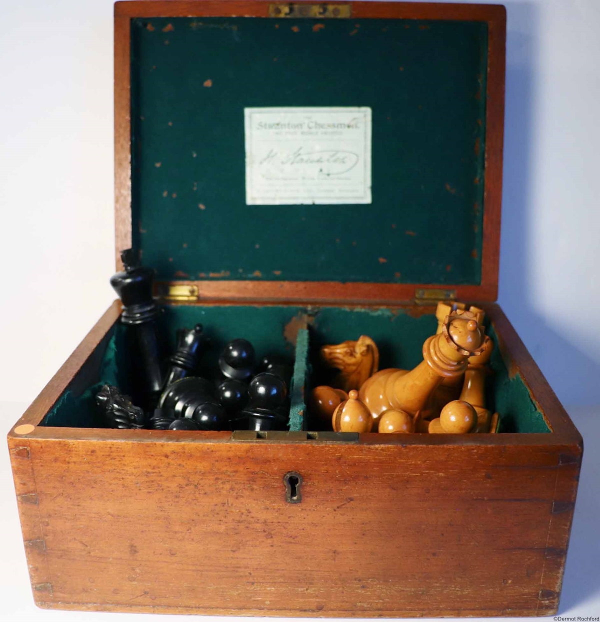 Antique Jaques Chess Set