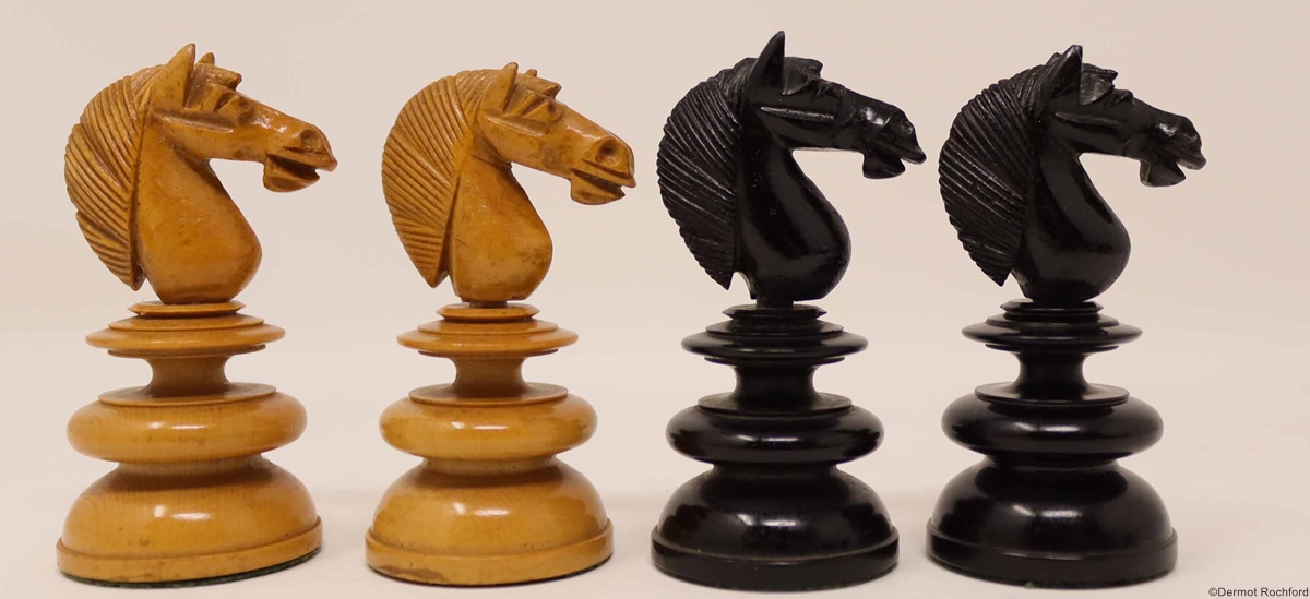 Antique Jaques Chess Set