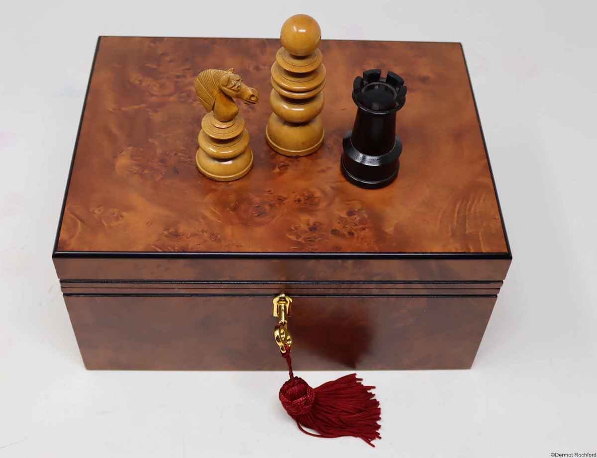 Antique Jaques Chess Set