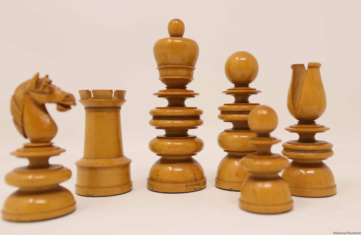 Antique Jaques Chess Set