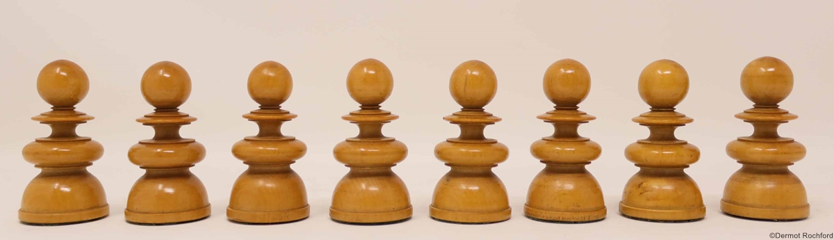 Antique Jaques Chess Set