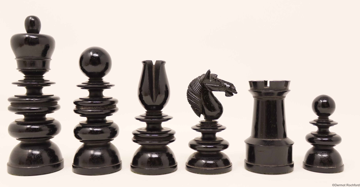 Antique Jaques Chess Set