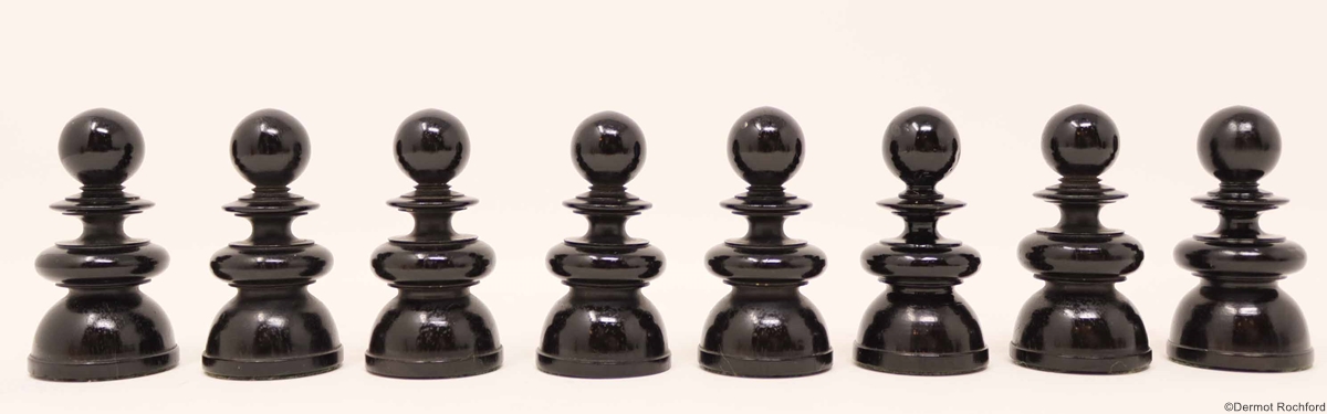 Antique Jaques Chess Set