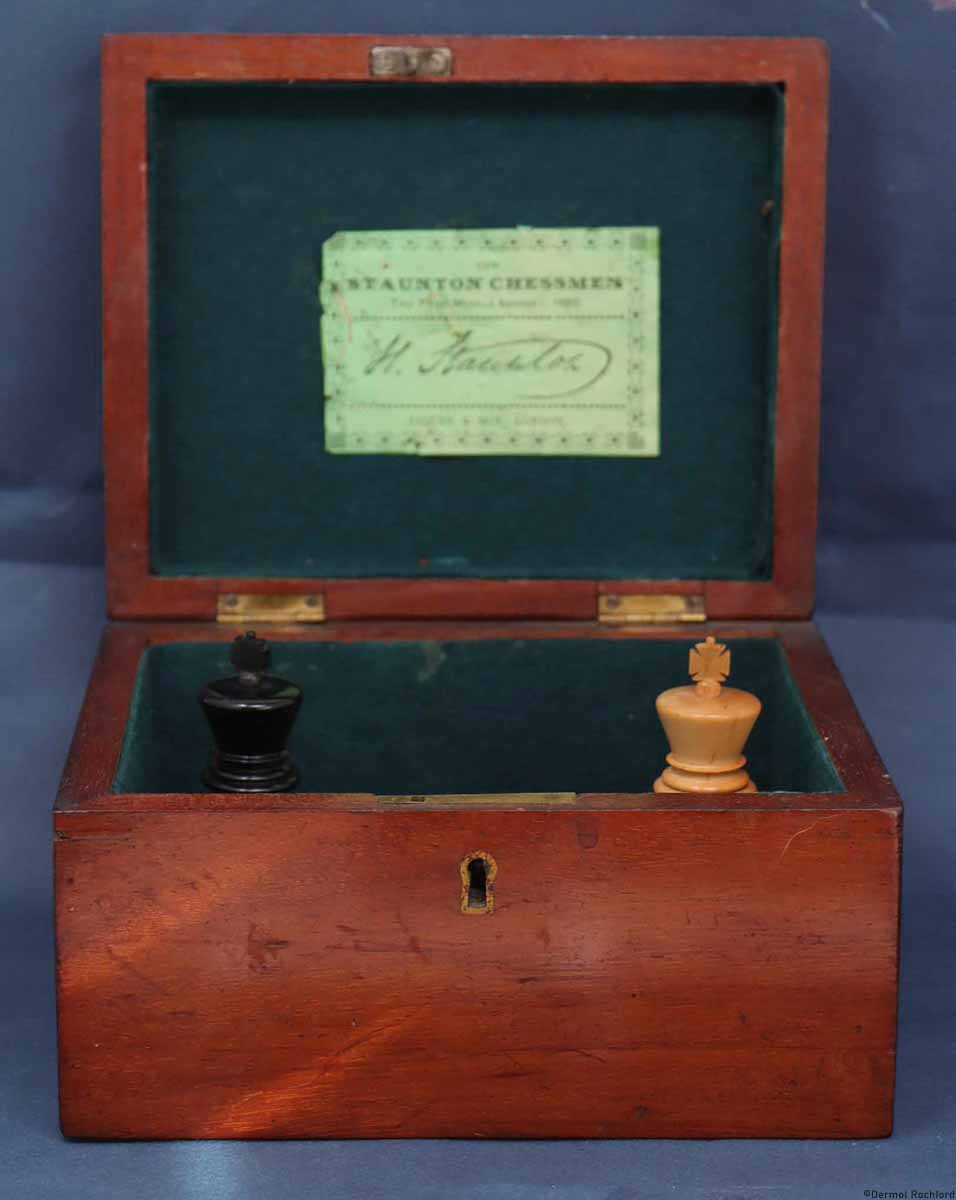 Antique Jaques Chess Set