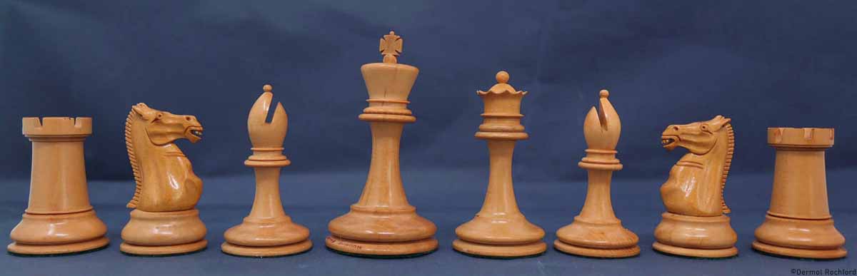Antique Jaques Chess Set