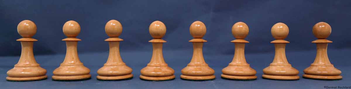 Antique Jaques Chess Set