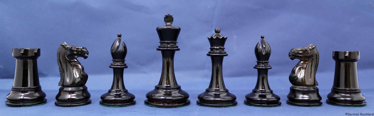 Antique Jaques Chess Set