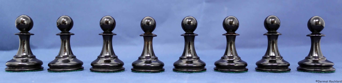 Antique Jaques Chess Set
