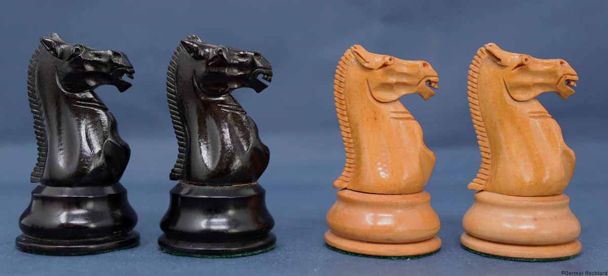 Antique Jaques Chess Set