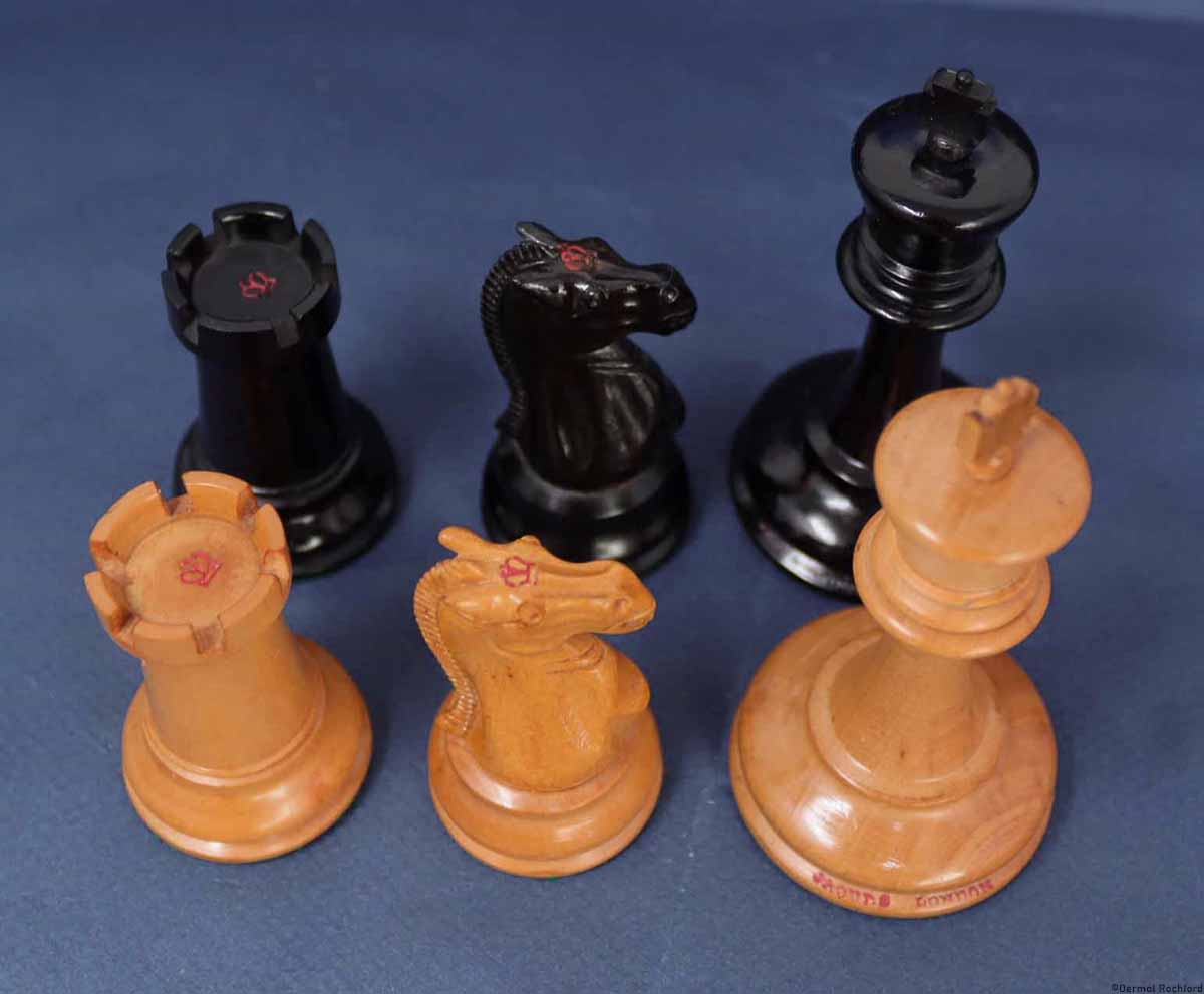 Antique Jaques Chess Set
