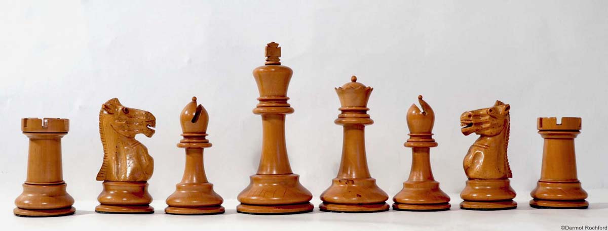 Antique Jaques Chess Set