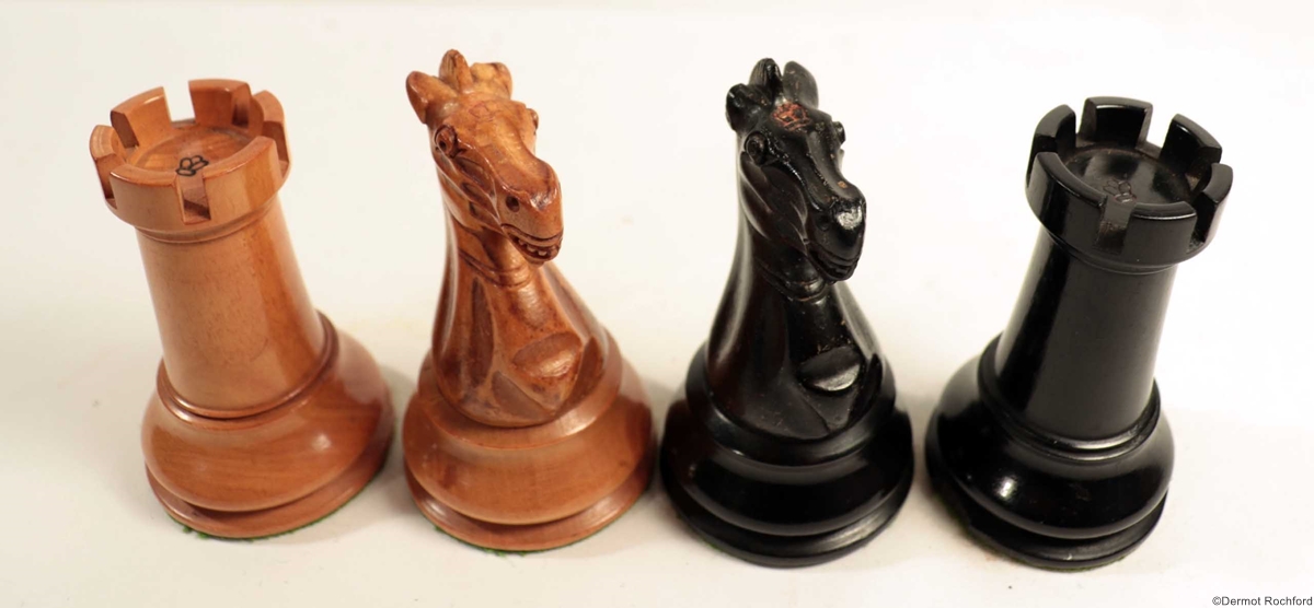 Antique Jaques Chess Set