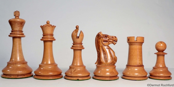 Antique Jaques Chess Set