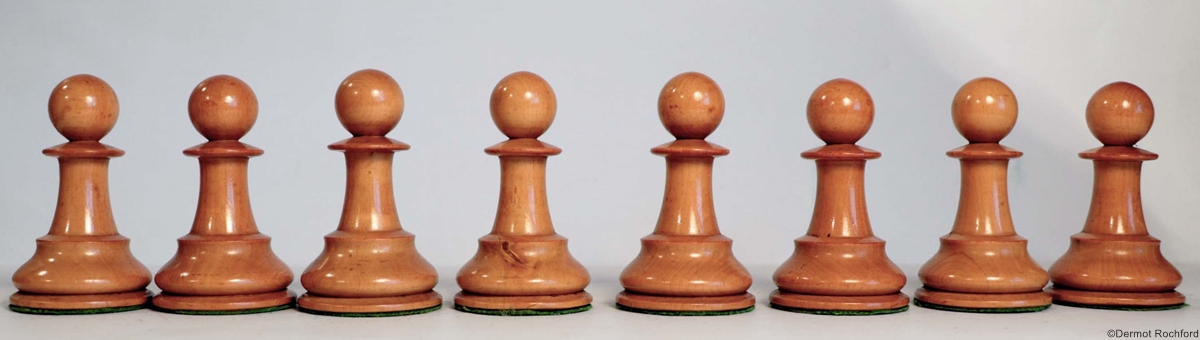 Antique Jaques Chess Set