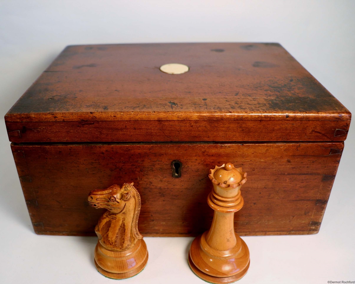 Antique Jaques Chess Set