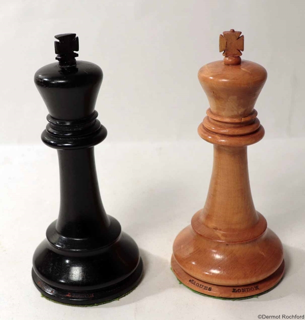 Antique Jaques Chess Set