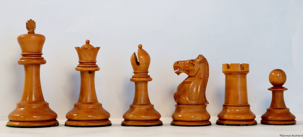 Antique Jaques Chess Set