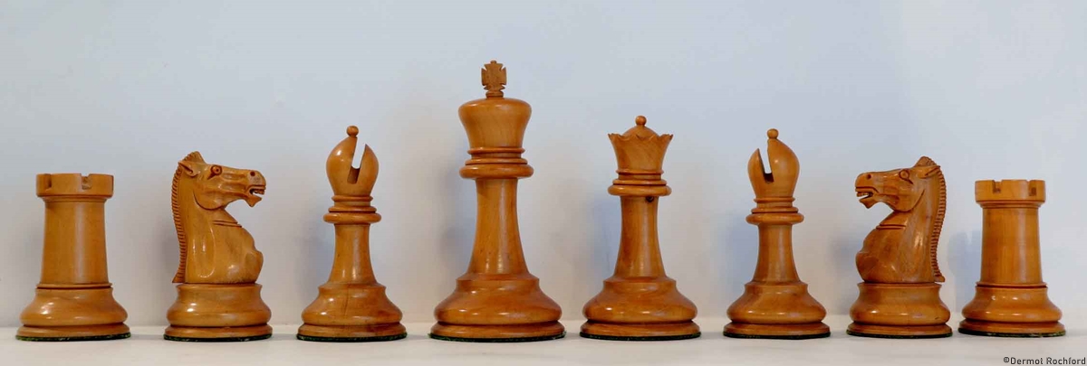 Antique Jaques Chess Set