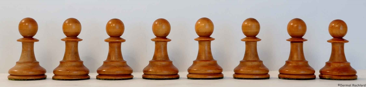 Antique Jaques Chess Set