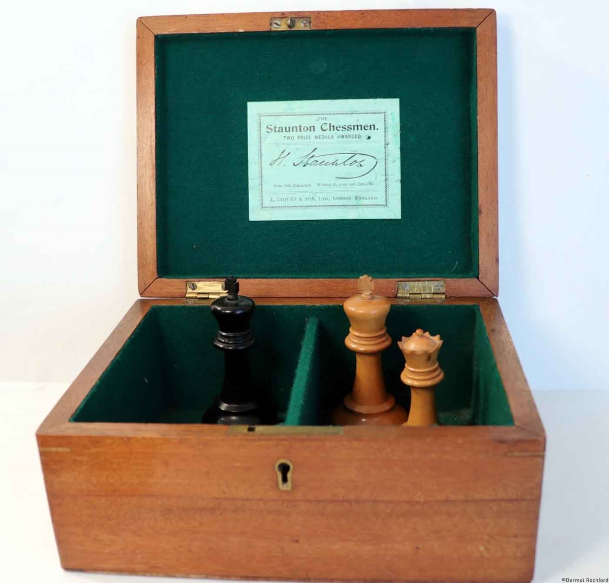 Antique Jaques Chess Set