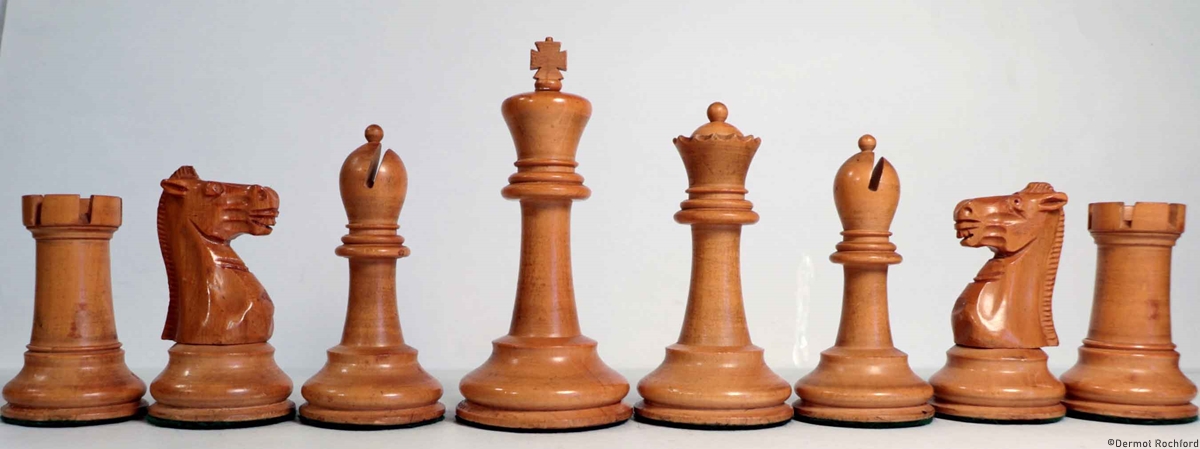 Antique Jaques Chess Set