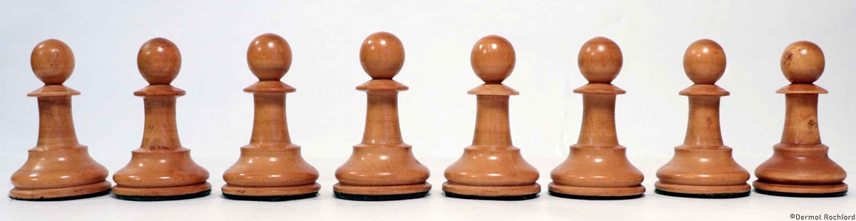Antique Jaques Chess Set