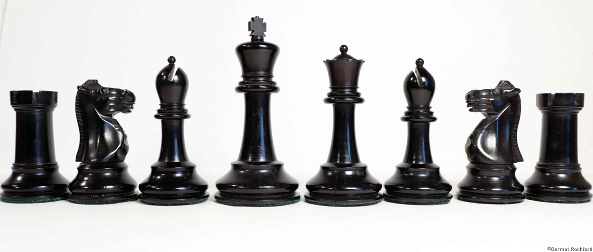 Antique Jaques Chess Set