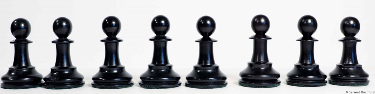 Antique Jaques Chess Set