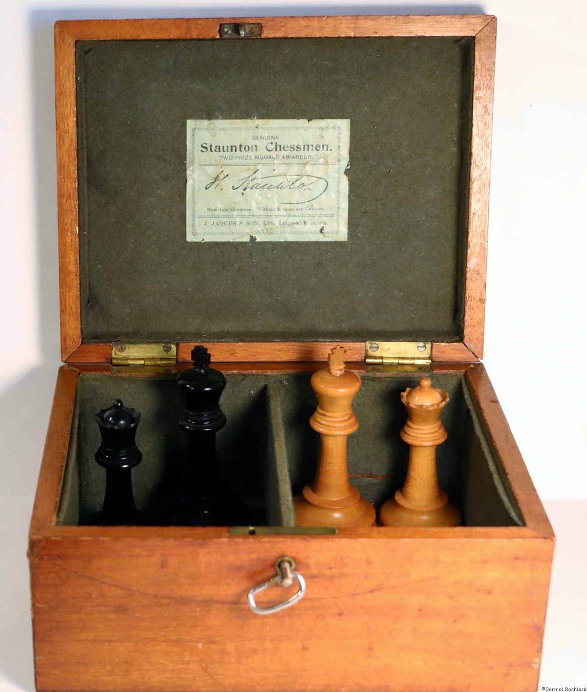 Antique Jaques Chess Set