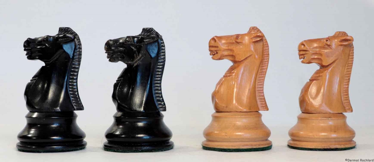 Antique Jaques Chess Set