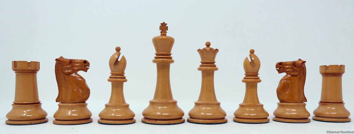 Antique Jaques Chess Set