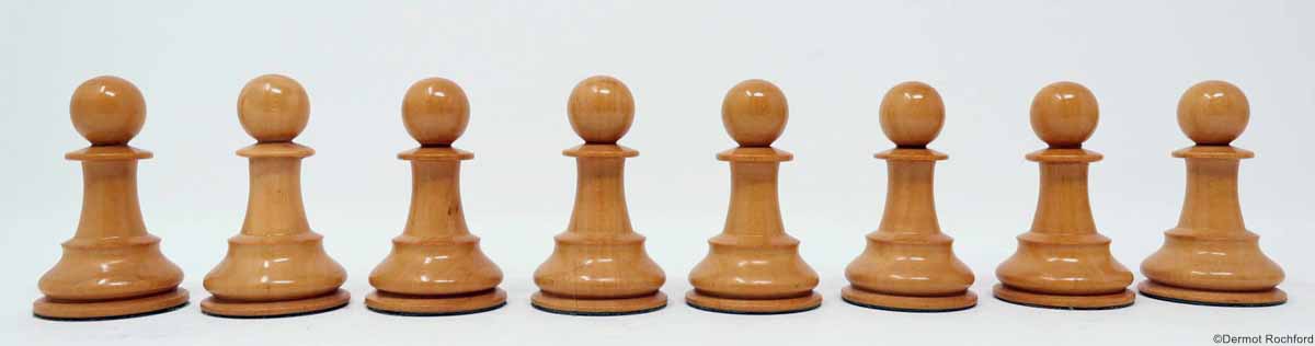Antique Jaques Chess Set