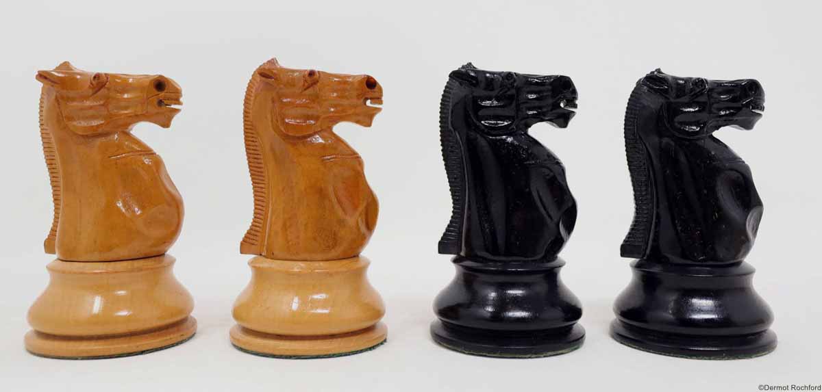 Antique Jaques Chess Set