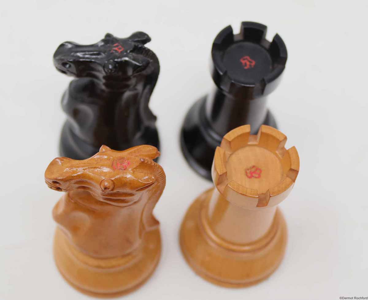 Antique Jaques Chess Set