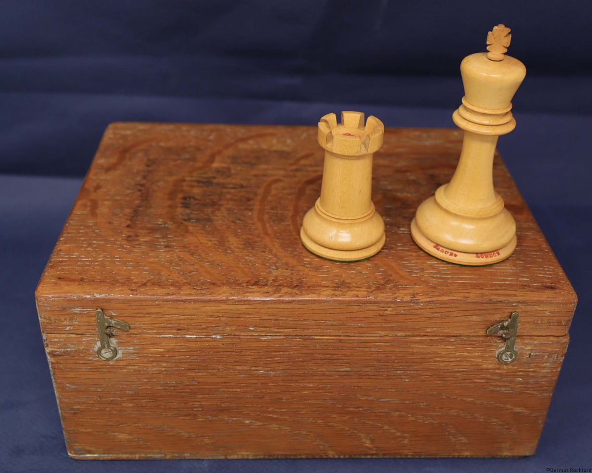 Antique Jaques Chess Set