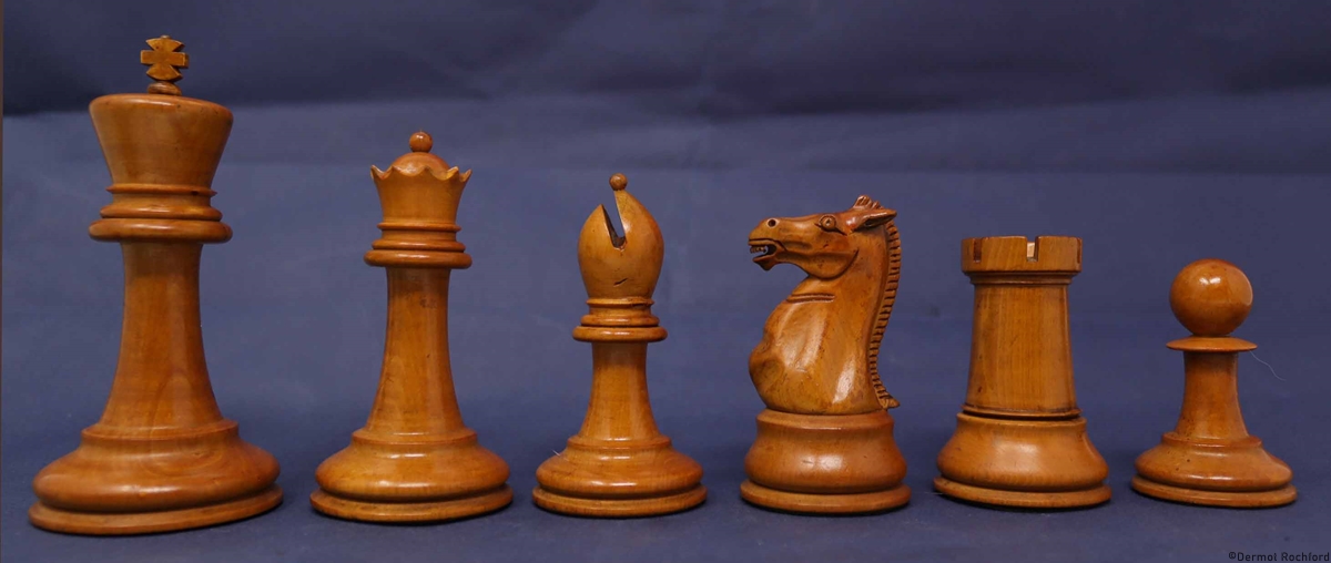 Antique Jaques Chess Set