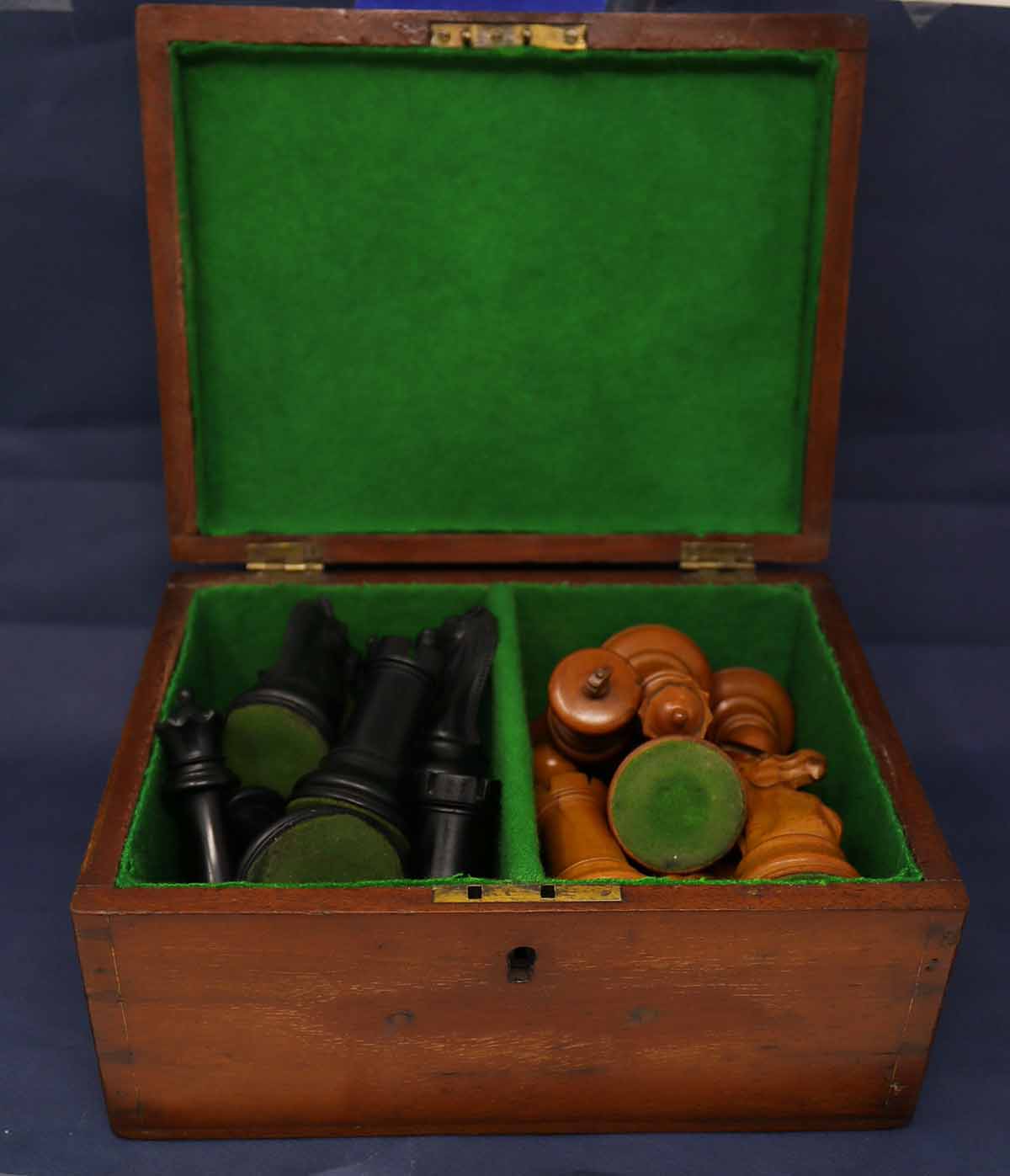 Antique Jaques Chess Set