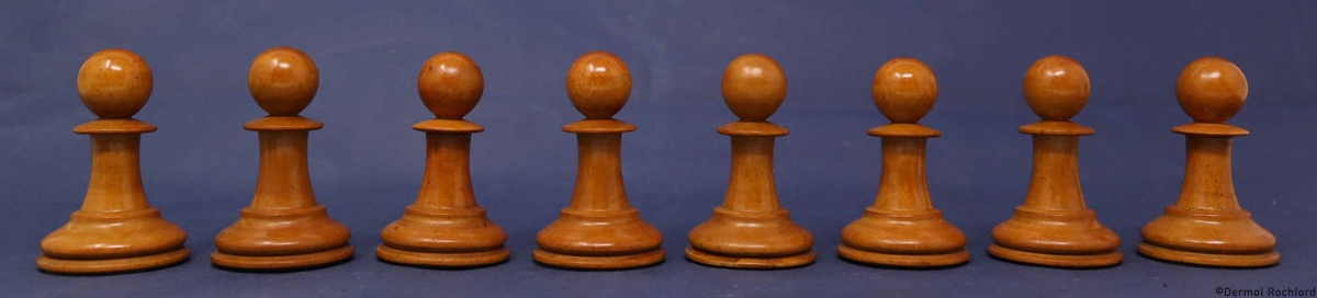 Antique Jaques Chess Set