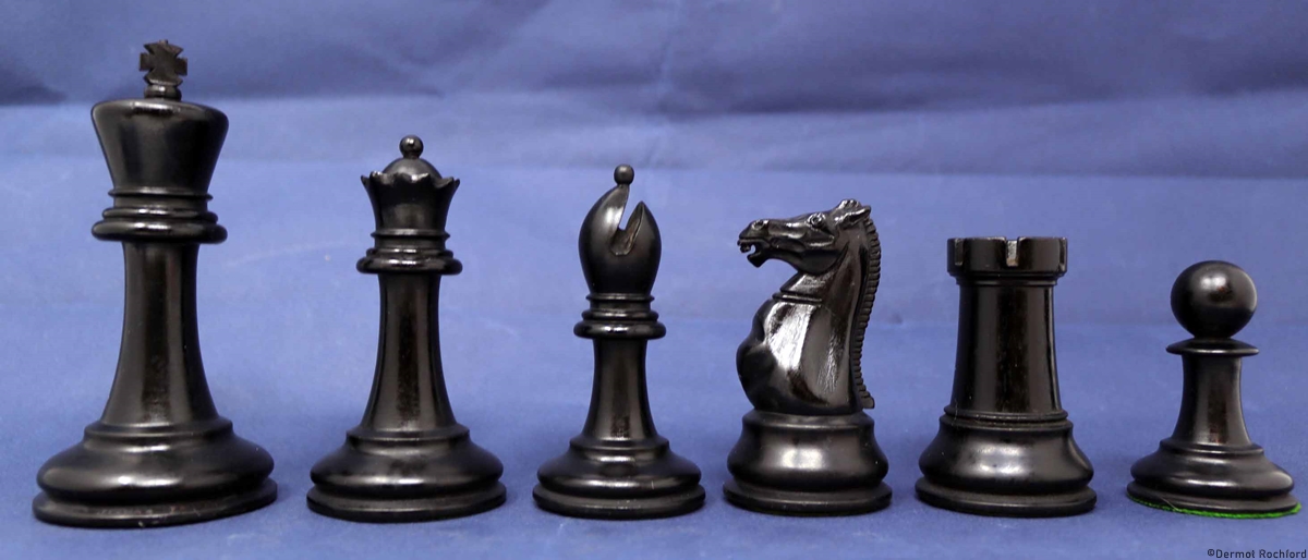 Antique Jaques Chess Set