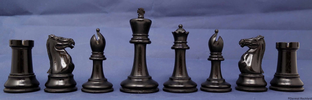 Antique Jaques Chess Set
