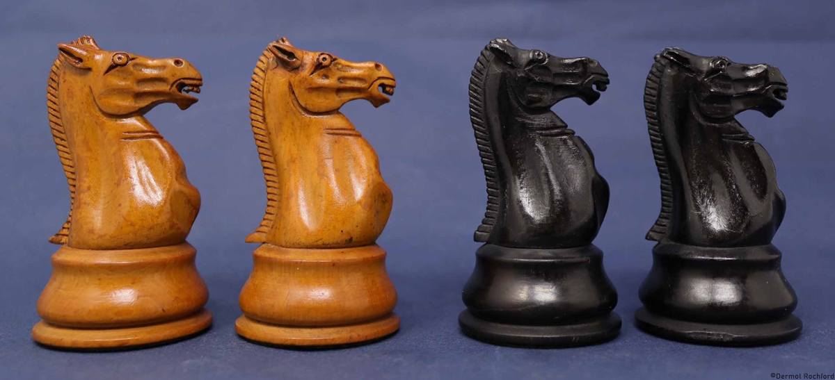 Antique Jaques Chess Set