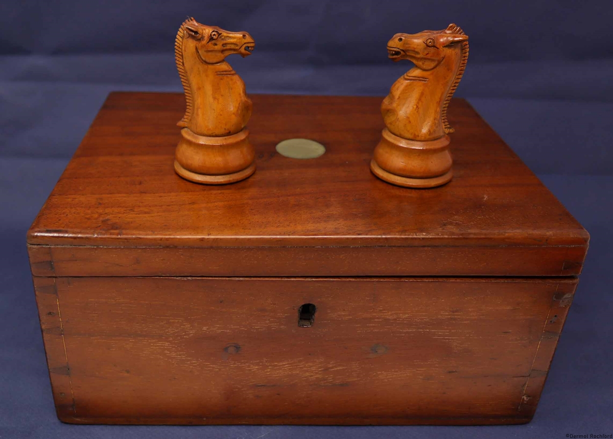 Antique Jaques Chess Set