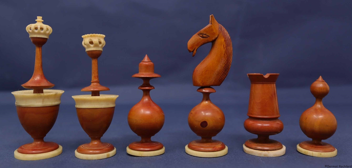 19th Century French Lyon Chess Set