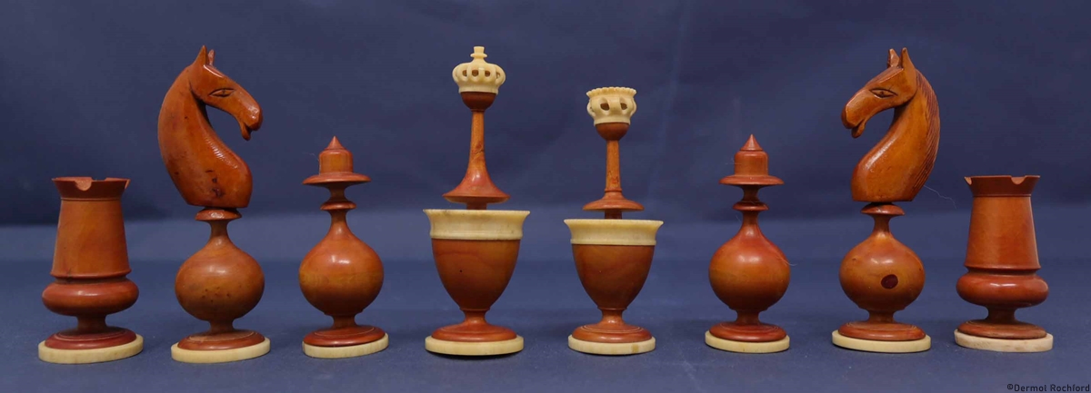 19th Century French Lyon Chess Set