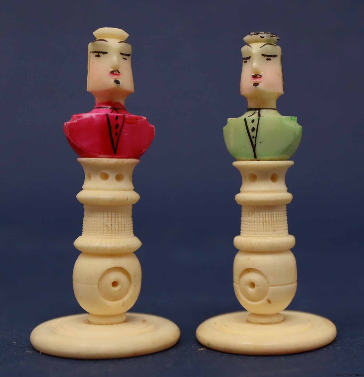 Antique Mexican Pulpit Chess Set