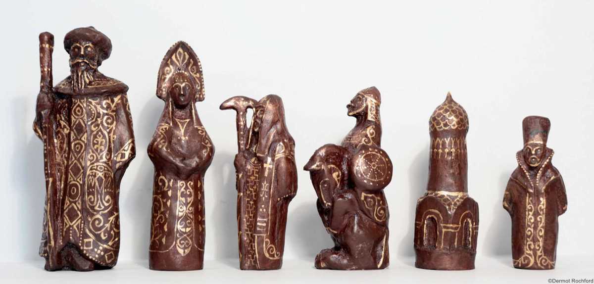 Vintage Orthodox Chess Set