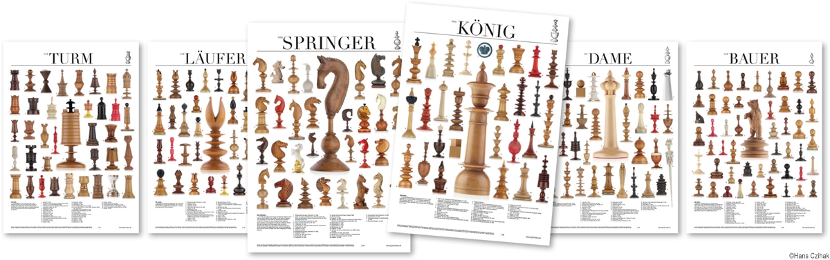 Hans Art Prints Chess Set